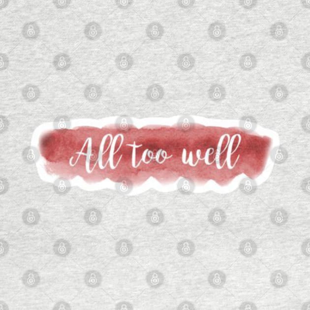 All Too Well by nour-trend